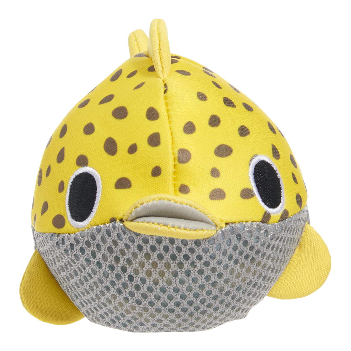 Manhattan Pet Toy Oddball Bertie Blowfish Fabric Covered Squeaker