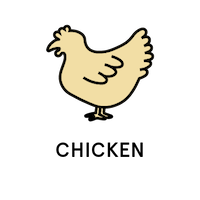 chicken badge